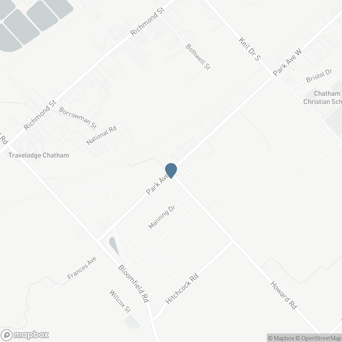 900 Park AVENUE West, Chatham, Ontario N7M 0M9